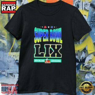 Nfl Super Bowl LIX 2025 New Orleans Louisiana Unisex T Shirt