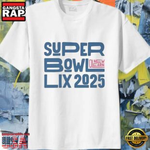 NFL Super Bowl Lix 2025 New Orleans T Shirt