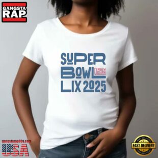 NFL Super Bowl Lix 2025 New Orleans T Shirt