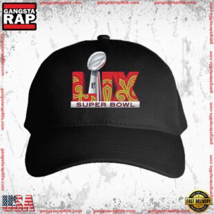 NFL Super Bowl LIX 2025 Official Logo New Design Classic Cap Hats