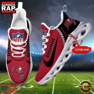 NFL Tampa Bay Buccaneers Football Team Design Max Soul Shoes, Football New Sneaker Shoes