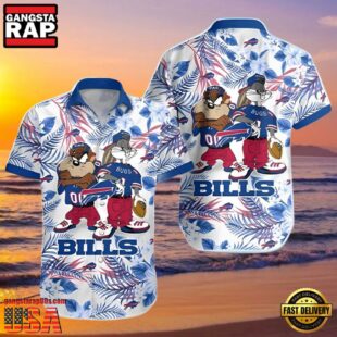 NFL Taz And Bugs Buffalo Bills Hawaiian Shirt