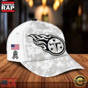 NFL Tennessee Titans Camo 2024 Salute to Service Baseball Cap