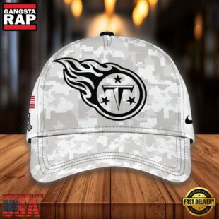 NFL Tennessee Titans Camo 2024 Salute to Service Baseball Cap