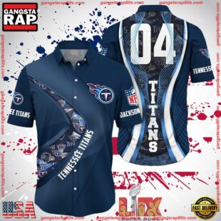 NFL Tennessee Titans Super Bowl LIX Fans Custom Hawaiian Shirt