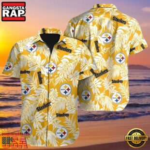 NFL Tropical Leafs Pittsburgh Steelers Hawaiian Shirt