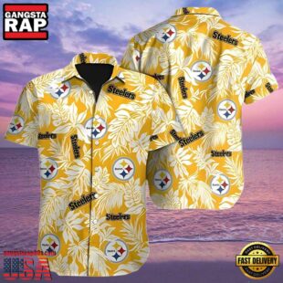 NFL Tropical Leafs Pittsburgh Steelers Hawaiian Shirt