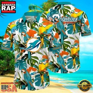 NFL Tropical Summer Miami Dolphins Hawaiian Shirt