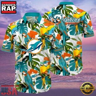 NFL Tropical Summer Miami Dolphins Hawaiian Shirt