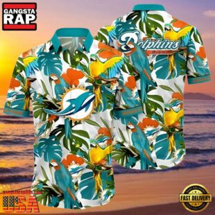 NFL Tropical Summer Miami Dolphins Hawaiian Shirt