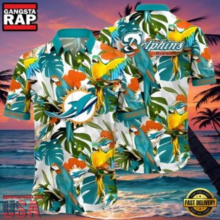 NFL Tropical Summer Miami Dolphins Hawaiian Shirt