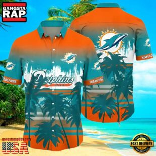 NFL Tropical Summer Sunset Miami Dolphins Hawaiian Shirt