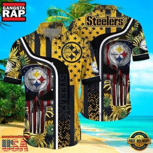 NFL Vintage Pittsburgh Steelers Hawaiian Shirt