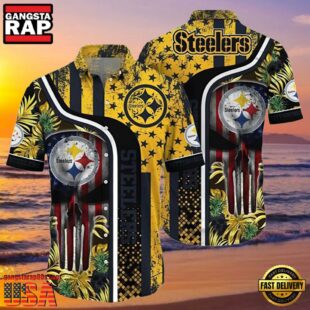 NFL Vintage Pittsburgh Steelers Hawaiian Shirt