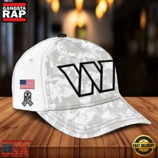 NFL Washington Commanders Camo 2024 Salute to Service Baseball Cap