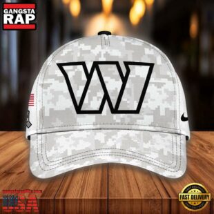 NFL Washington Commanders Camo 2024 Salute to Service Baseball Cap