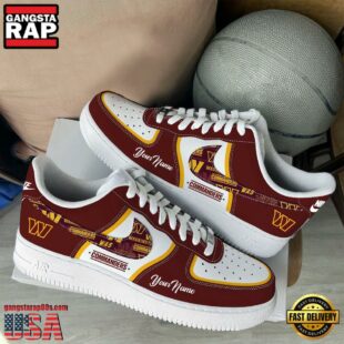 NFL Washington Commanders Logo Team Limited Edition New Design Custom Air Force 1 Shoes