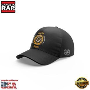 NHL Boston Bruins Hockey Firefighter Appreciation Night Baseball Cap