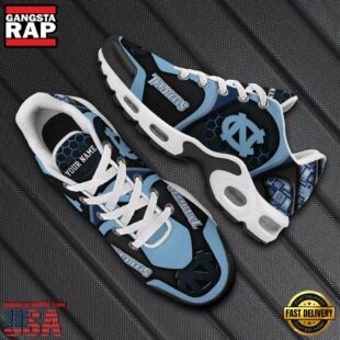 North Carolina Tar Heels Tn Shoes Personalized Your Name, Football Team Shoes