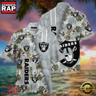 Oakland Raiders NFL Football Summer Hawaiian Shirt