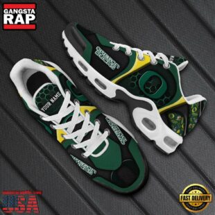 Oregon Ducks Tn Shoes Personalized Your Name, Football Team Shoes