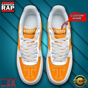 Personalized Name NCAA Tennessee Volunteers Air Force 1 Shoes