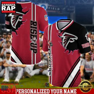 Personalized NFL Atlanta Falcons Team Logo Player Football Jersey