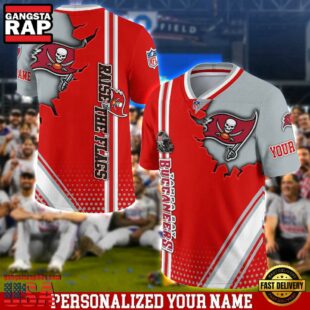 Personalized NFL Tampa Bay Buccaneers Team Logo Player Football Jersey