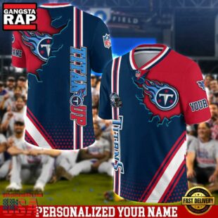 Personalized NFL Tennessee Titans Team Logo Player Football Jersey