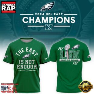 Philadelphia Eagles 2025 Super Power LIX 3D T-Shirt