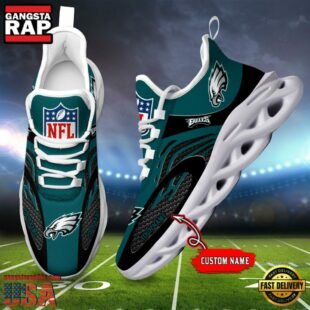 Philadelphia Eagles NFL Limited New Design Max Soul Shoes