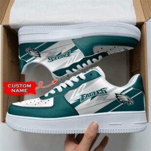 Philadelphia Eagles NFL Personalized Air Force 1 Shoes