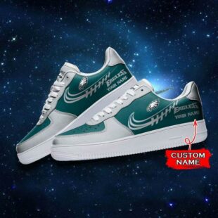 Philadelphia Eagles NFL Personalized Air Force Sneaker