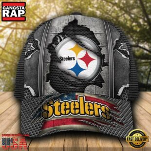 Pittsburgh Steelers NFL Football Team Logo Baseball Cap