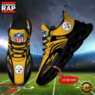 Pittsburgh Steelers NFL Limited New Design Max Soul Shoes