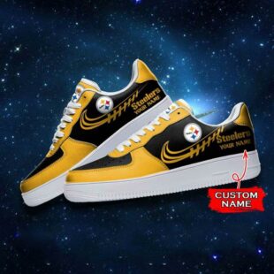 Pittsburgh Steelers NFL Personalized Air Force Sneaker