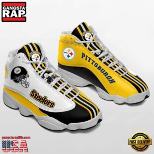 Pittsburgh Steelers NFL Ver 1 Air Jordan 13 Sneaker - Gift For Fans