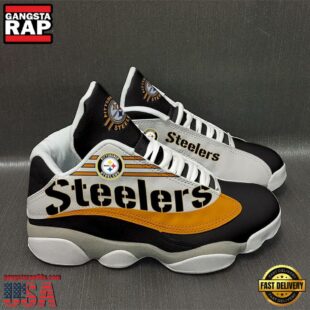 Pittsburgh Steelers NFL Ver 11 Air Jordan 13 Sneaker - Gift For Fans