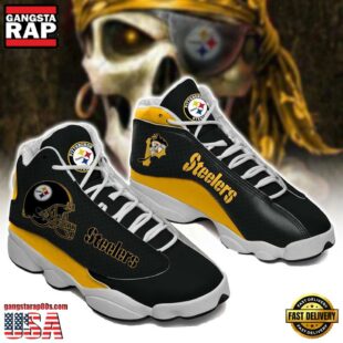 Pittsburgh Steelers NFL Ver 14 Air Jordan 13 Sneaker - Gift For Fans