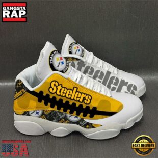 Pittsburgh Steelers NFL Ver 7 Air Jordan 13 Sneaker - Gift For Fans