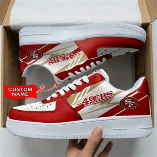 San Francisco 49Ers NFL Personalized Air Force 1 Shoes