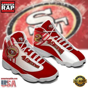 San Francisco 49Ers NFL Ver 3 Air Jordan 13 Sneaker - Gift For Fans