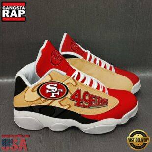 San Francisco 49Ers NFL Ver 4 Air Jordan 13 Sneaker - Gift For Fans