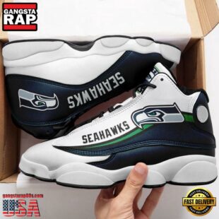 Seattle Seahawks NFL Air Jordan 13 Shoes - Gift For Fans