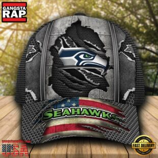 Seattle Seahawks NFL Football Team Logo Baseball Cap