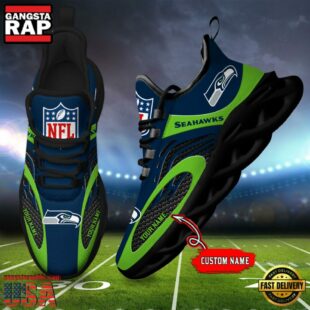 Seattle Seahawks NFL Limited New Design Max Soul Shoes