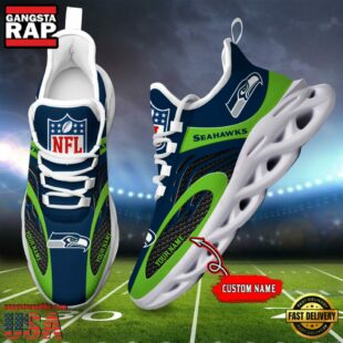 Seattle Seahawks NFL Limited New Design Max Soul Shoes