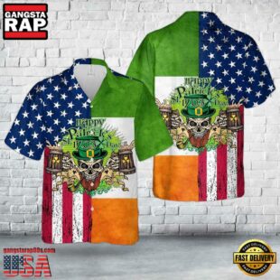 St. Patrick'S Day America Hawaiian Shirt