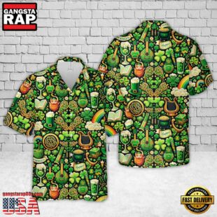 St Patrick'S Day Ironworker Hawaiian Shirt