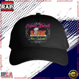 Super Bowl Lix New Orleans 2025 NFL Baseball Cap Snapback Hats